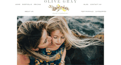 Desktop Screenshot of olivegrayphotography.com